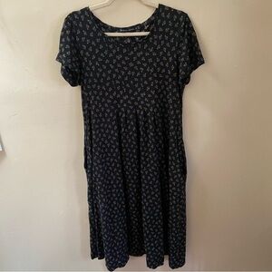 gudrun sjoden ditzy nordic floral print woven babydoll dress